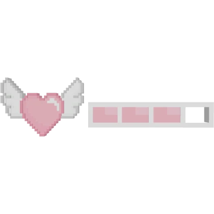Heart Pink Health Bar