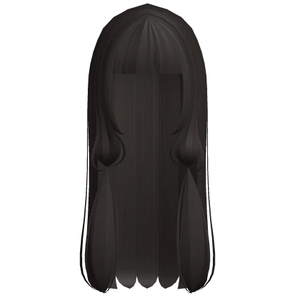 ☆ long shoujo doll anime hair dark brown