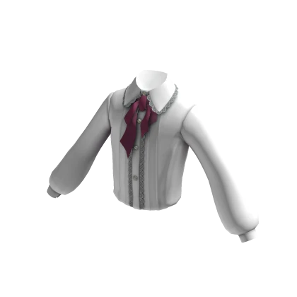 Frilly Button Down w/ Bow