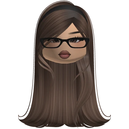 Silky Long Preppy Trendy Girl Hair (Brown)