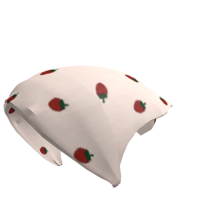 Strawberry Bandana Head Scarf