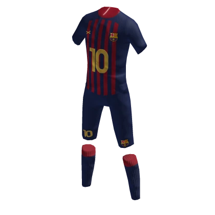 Lionel Messi FC Barcelona Football Kit 2018