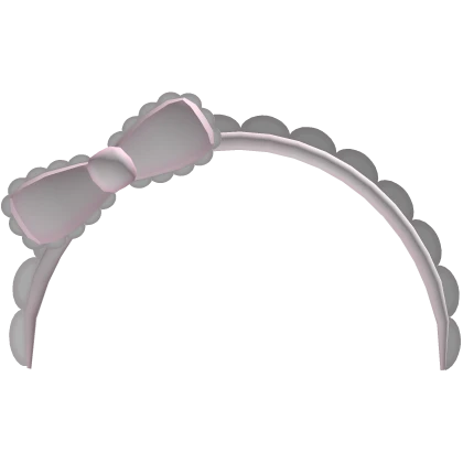 ♡ pink kawaii ruffle princess headband 