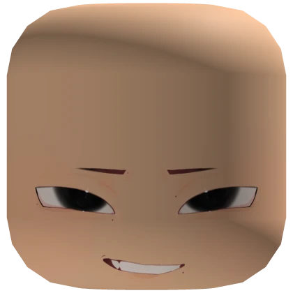 ⭑★Anime boy face w/ black eyes★⭑