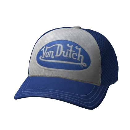 Von Dutch Trucker Cap Blue