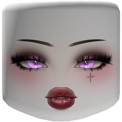 *glowing* vampire goth makeup