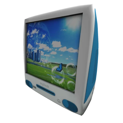 iBox aero frutiger Computer head [Blue]