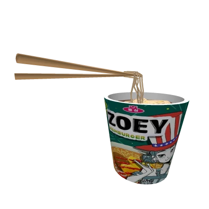 Kpop Demon Hunters Zoey Ramyeon Ramen Noodles Cup