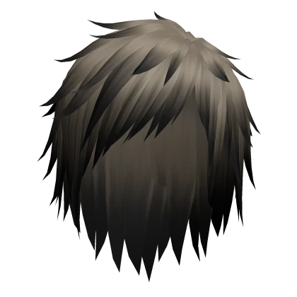 japanese vkei emo punk boy hair in grey blonde