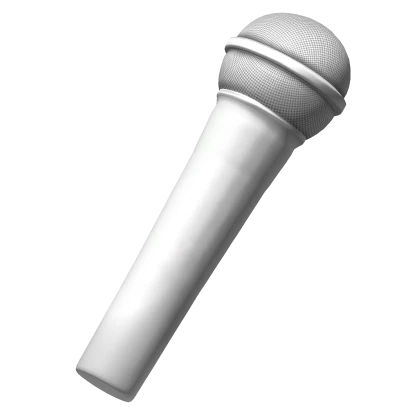 White Microphone