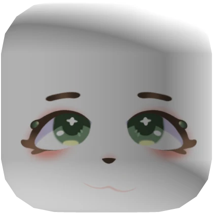Cute kawaii bunny face