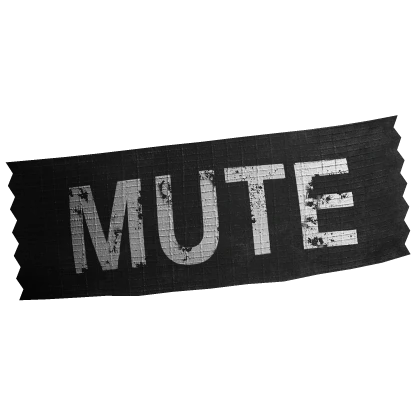 MUTE Mouth Duct Tape