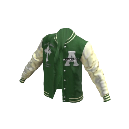 Green Varsity Jacket
