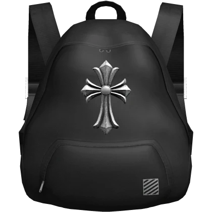 Black Chrome Canvas Backpack (3.0)