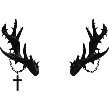 Black Gothic Antlers