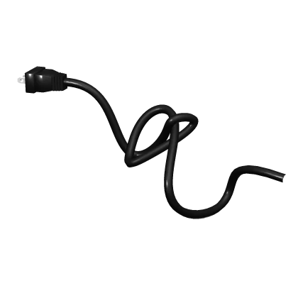 Tangled Plug Tail Black