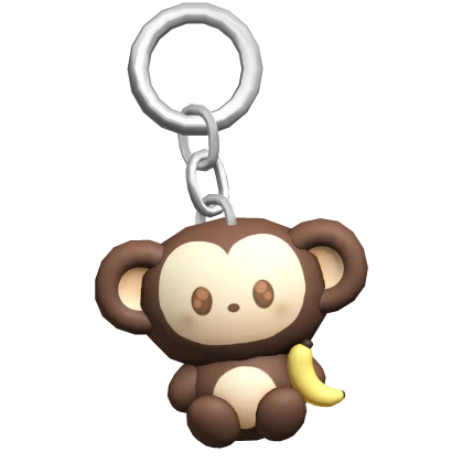 Monkey Keychain