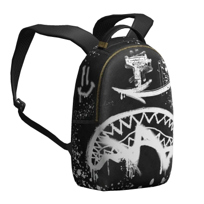 [4.0 BOY] Heat Shark Spray Paint Backpack