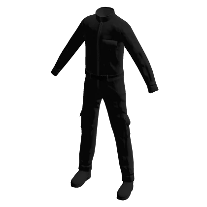 squid game black jumpsuit