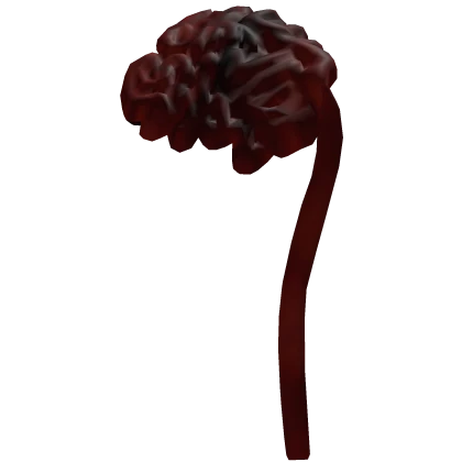 bloody red leaking realistic brain guts