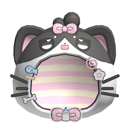 Kawaii Baby White Kitty Hood