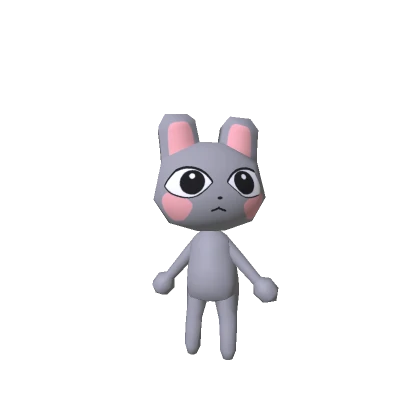 Mini Bunny LowPoly [RECOLORABLE]