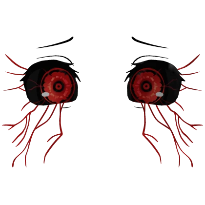  ♡ : veiny red ghoul anime eyes