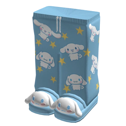 Cute cinnamoroll pijama w slippers