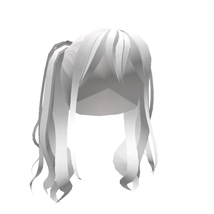 Wavy White Hair