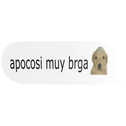 Globo De Texto Apoco Si?