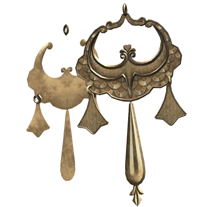 Gold Earrings of Royalty