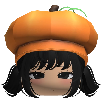 Halloween Emo Kawaii Girl Y2K Pumpkin Beret 🎃