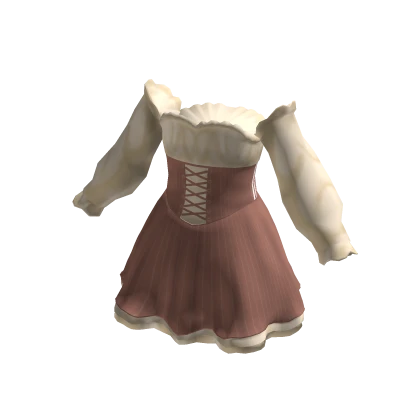 adidas Corset Dress Terracotta