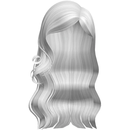 Loose Soft Wavy Hairstyle (White)
