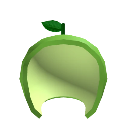 🍏 Cute green apple fruit hood