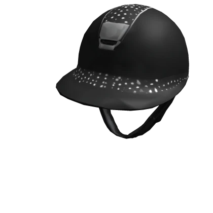 Black Riding Helmet