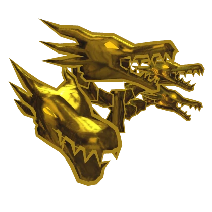 Golden Dragon Heads