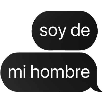 soy de mi hombre text