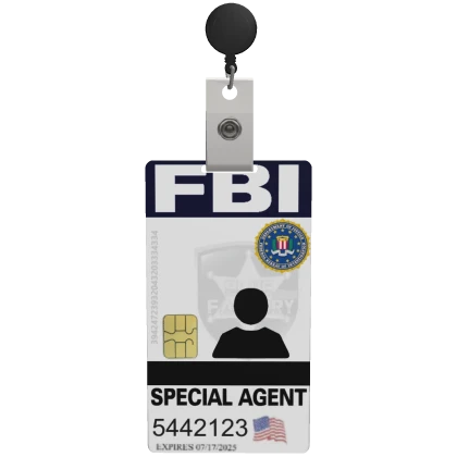 BLF™ ID Card - FBI [Front Body]