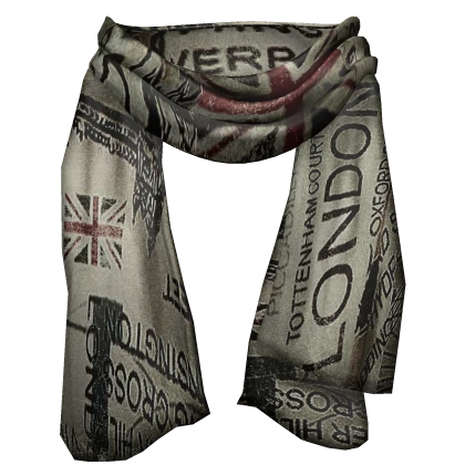 Thrifted London Scarf