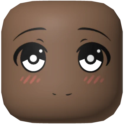 (Colorable) Anime Face Skin Tone 3