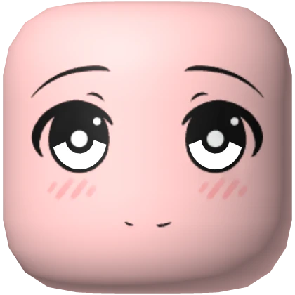 (Colorable) Anime Face Salmon