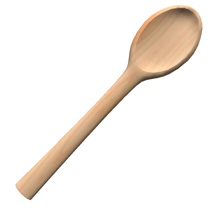 Comically Large Wooden Spoon