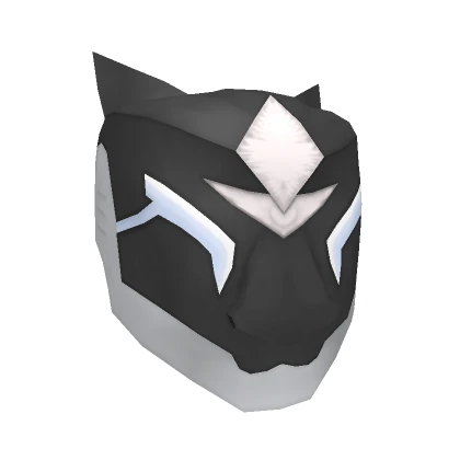 Black & White Panther Mask