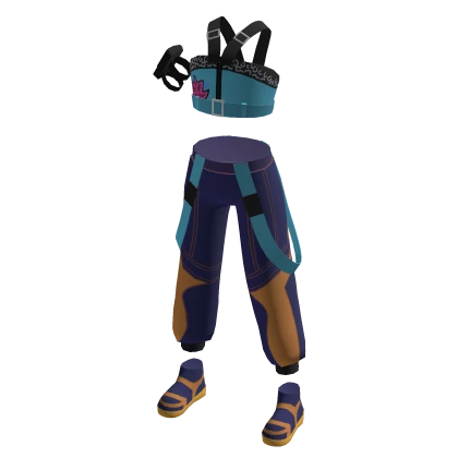 Zoey KPop Suit - Demon Hunters 💙