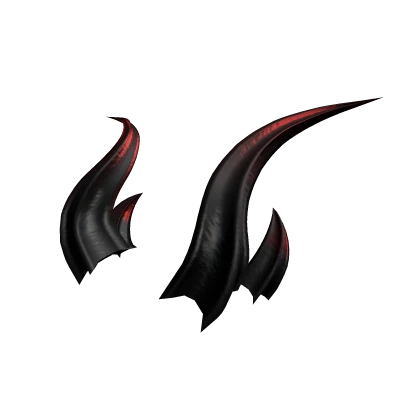 Ominous Red Seraphic Horns