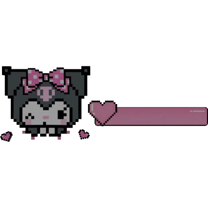 💜Kuromi Health Bar