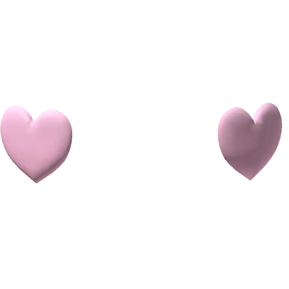 Pink Heart Stickers