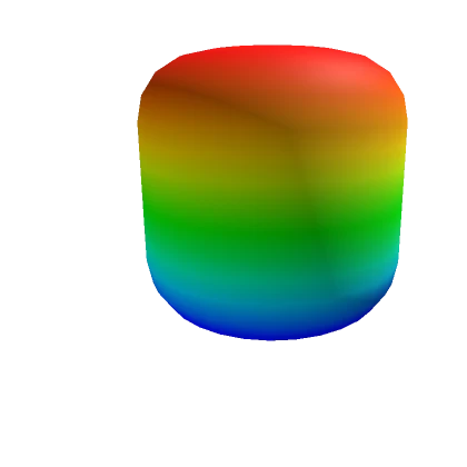 Rainbow Color Head - Cartoony