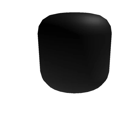 Faceless Gray Black Gradient Head - Void Cartoony